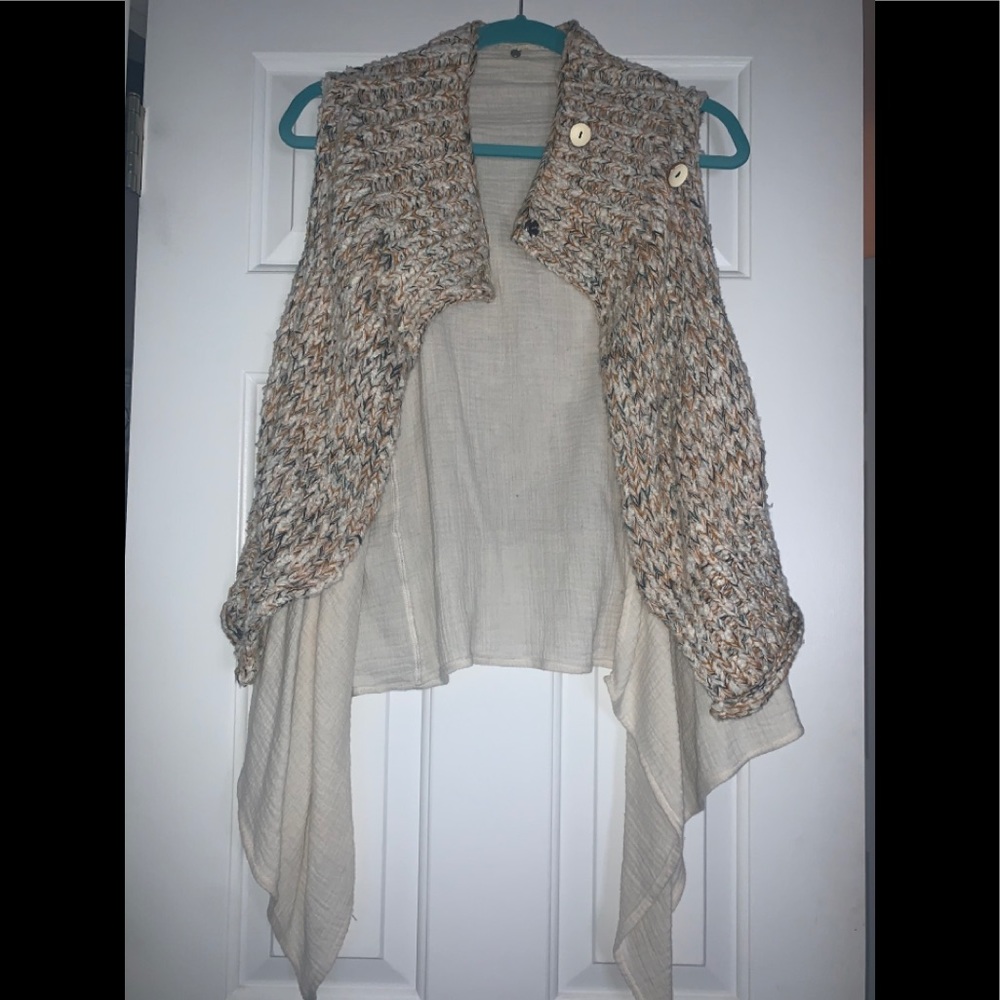 Anthropologie sweater vest